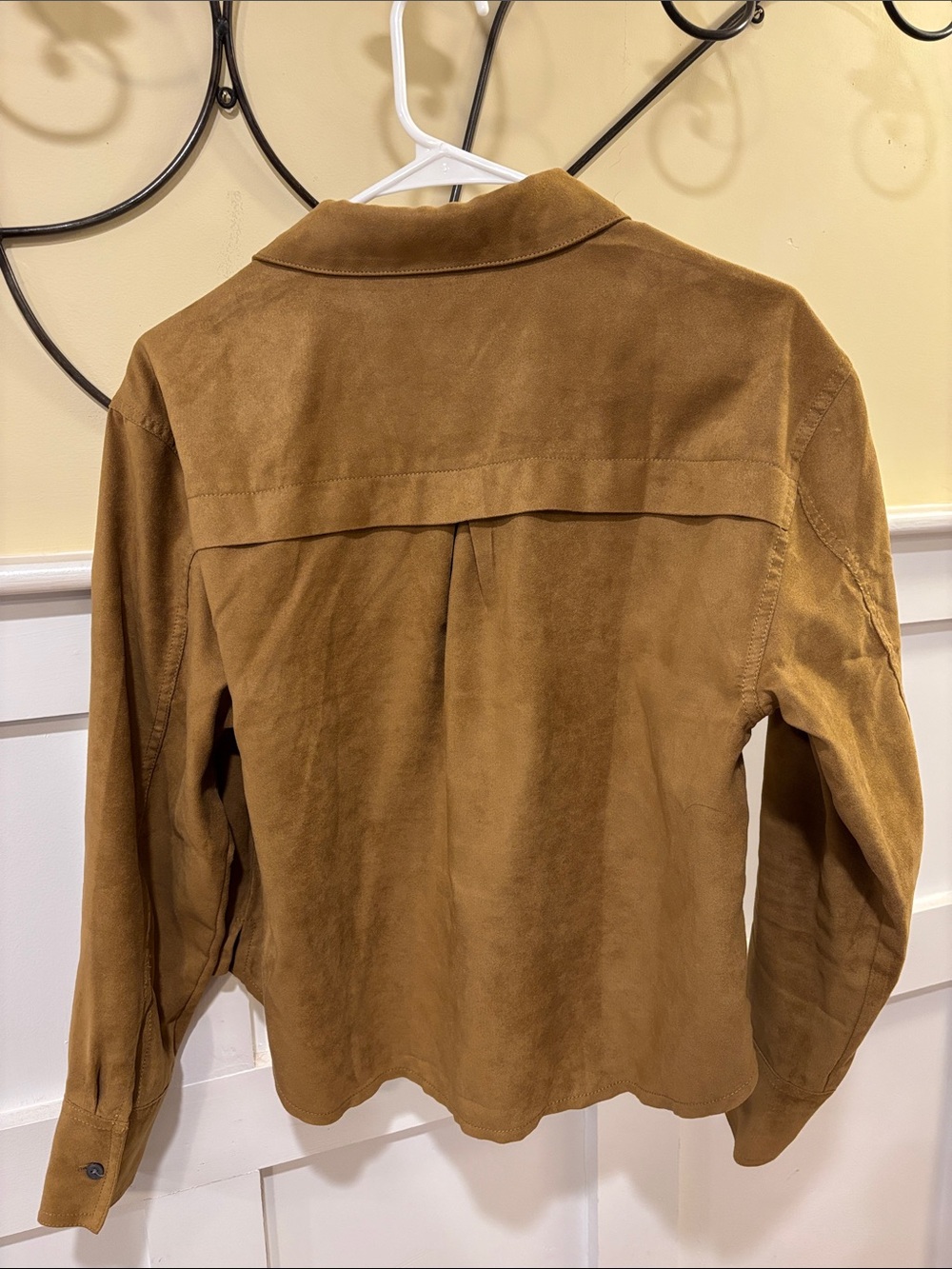 Banana Republic Caramel Brown Shirt Jacket - Picture 4 of 6